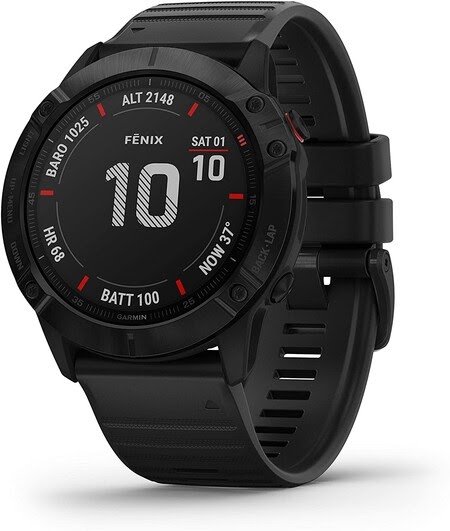 Kiểm tra ngoại hình và chức năng Garmin Fenix 6X Pro cũ