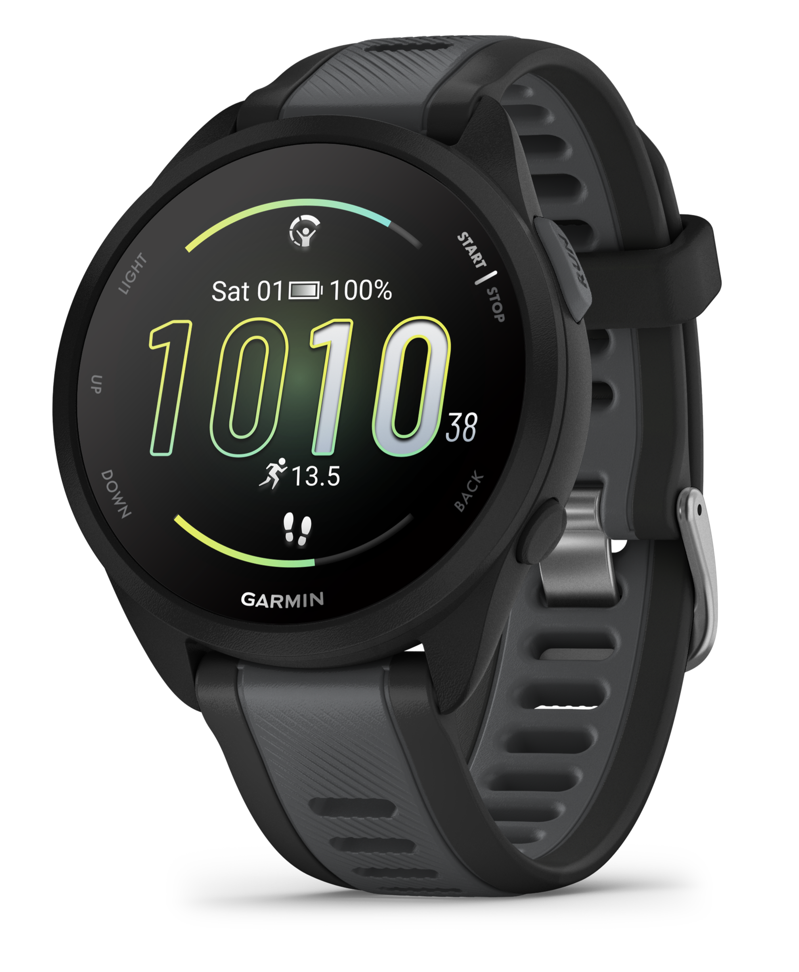 Kiểm tra ngoại hình và chức năng Garmin Forerunner 165 cũ