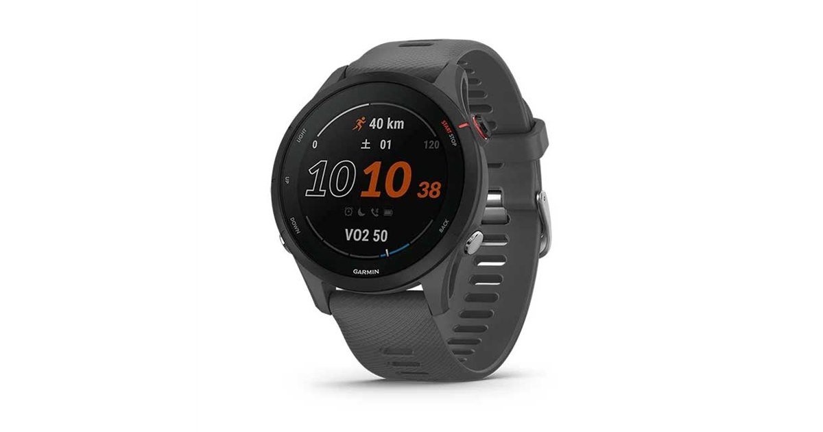 Kiểm tra ngoại hình và chức năng Garmin Forerunner 255 cũ