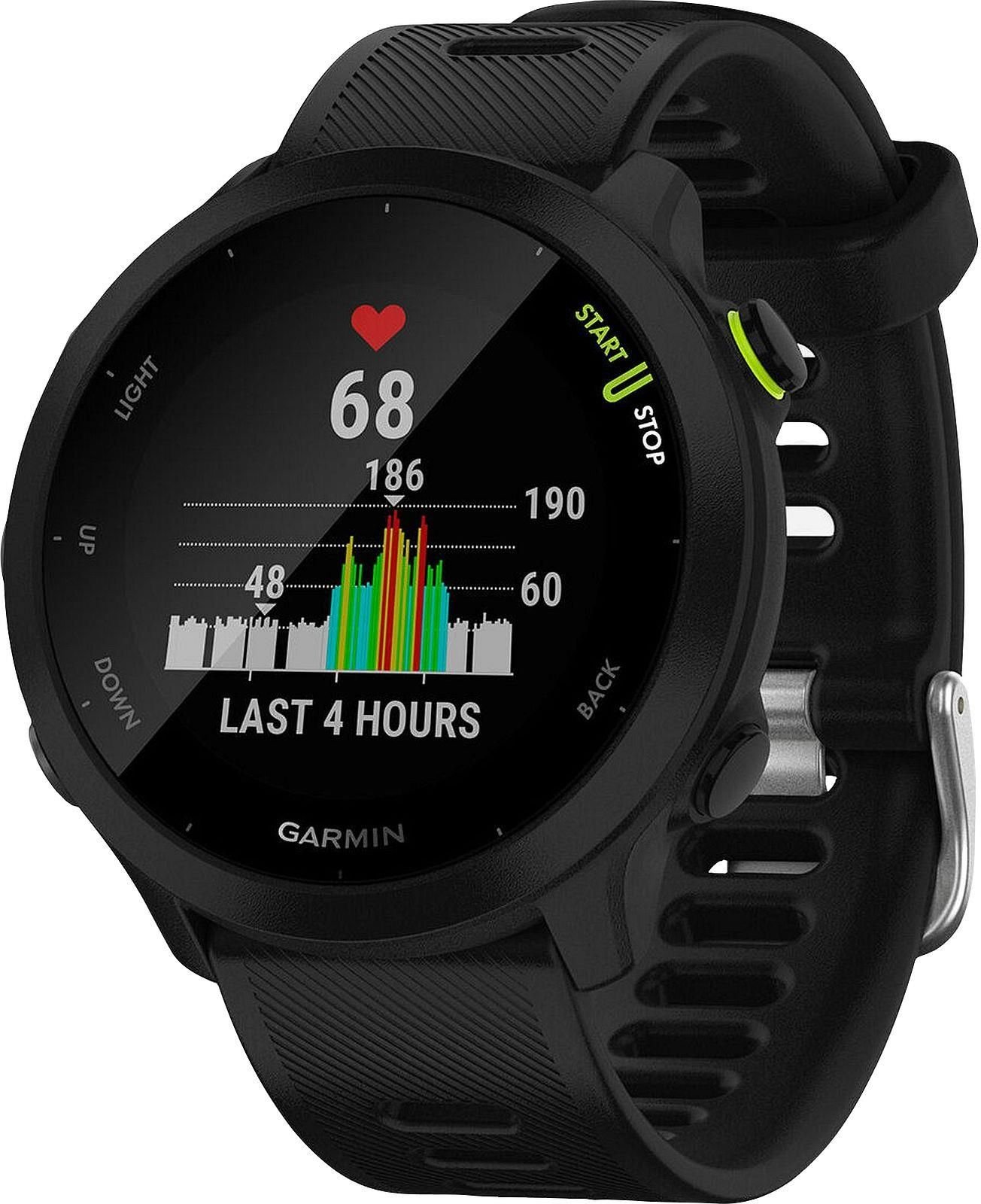 Kiểm tra ngoại hình và chức năng Garmin Forerunner 55 cũ